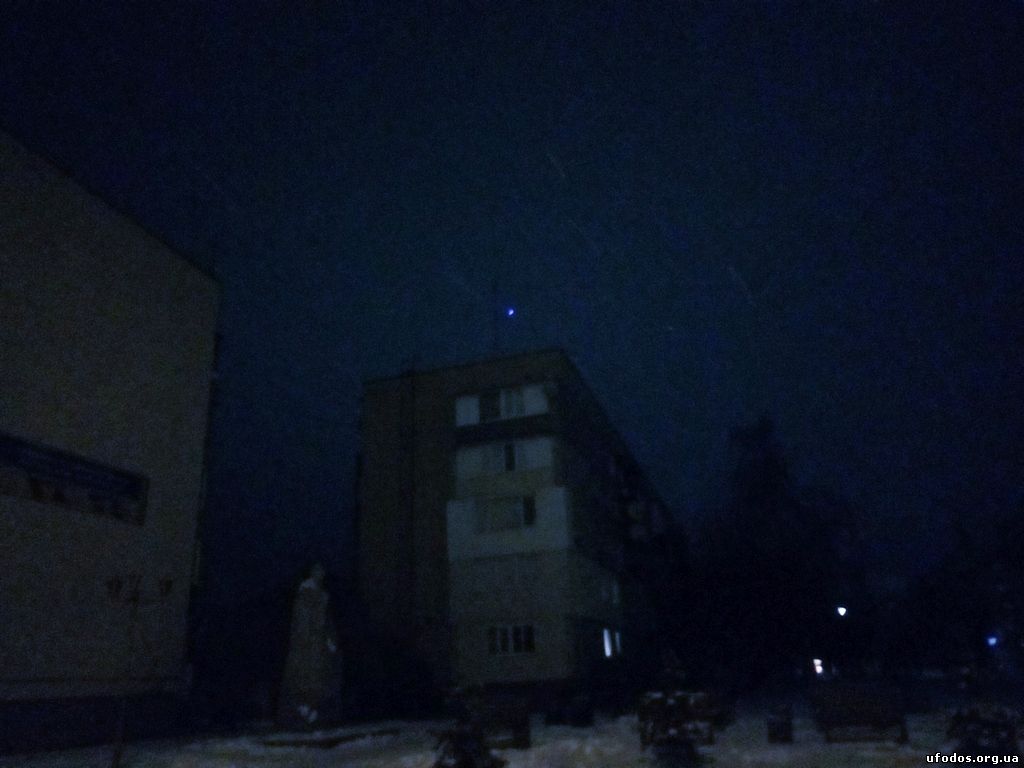 НЛО над Казатином. Фото: Юрий Перуцкий