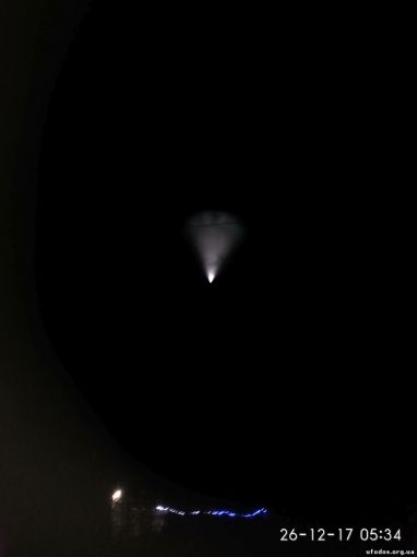 НЛО над Житомиром (26 декабря 2017 года)