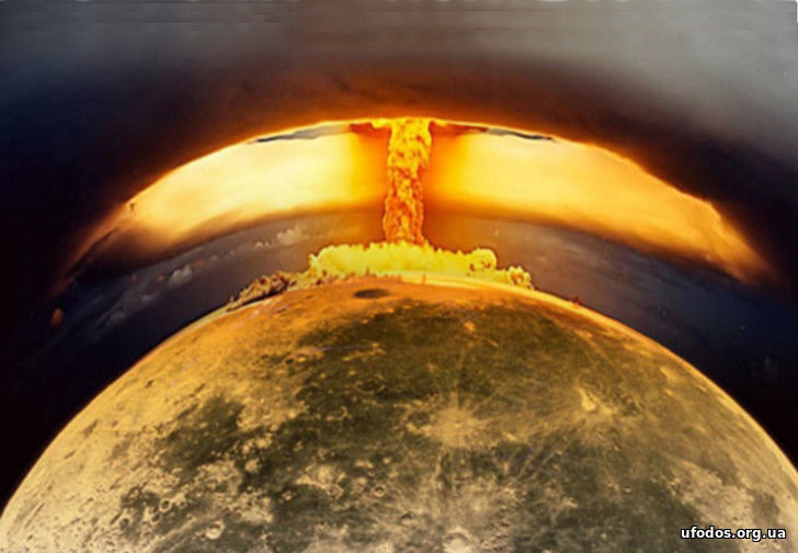 Земля бомбит Луну — лунная ПРО отражает агрессию